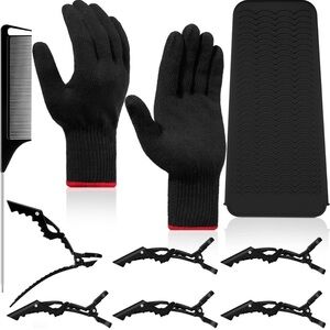 NWT Heat Resistant Gloves Hair Tools Hair Styling Curling Iron Hair Wands